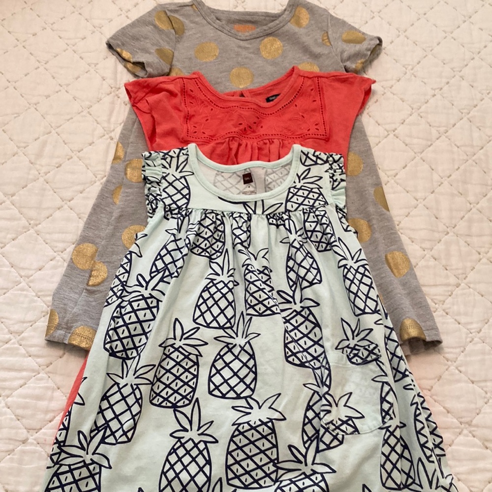 Girls size 4 dress bundle